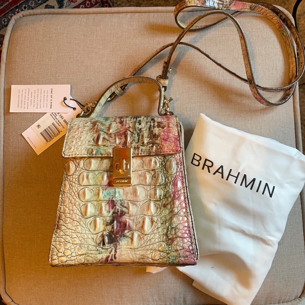 Brahmin “Midge” cross body bag